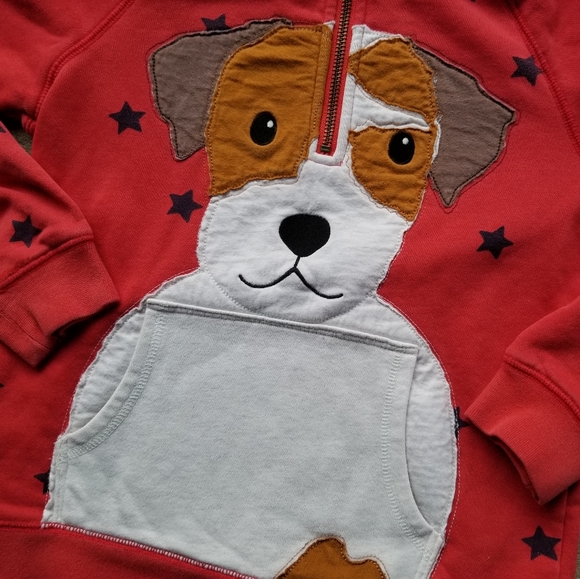 2020 (v)guc Mini Boden dog sweatshirt vhtf 9-10 years - Picture 2 of 13